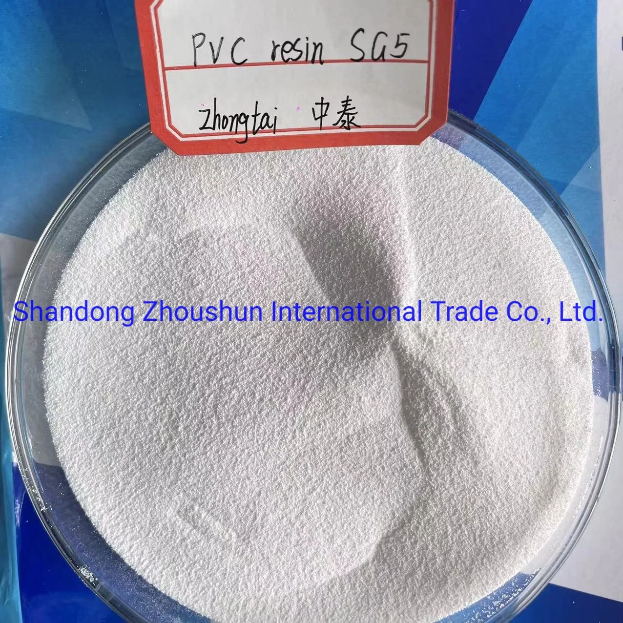2022 Industrial Grade PVC Resin Sg5 Polyvinyl Chloride Powder for Pipe Production
