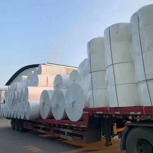 Wholesale/Supplier Price White Tissue Paper Mother Roll Raw Material