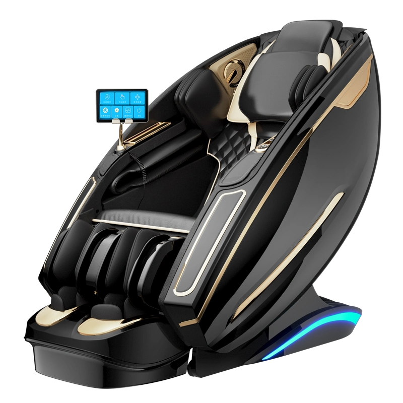 Sauron 2022 Новый дизайн 4D AI Voive Control массажный стул Массажный кабинет Foot SPA с массажным устройством Zero Gravity Massage