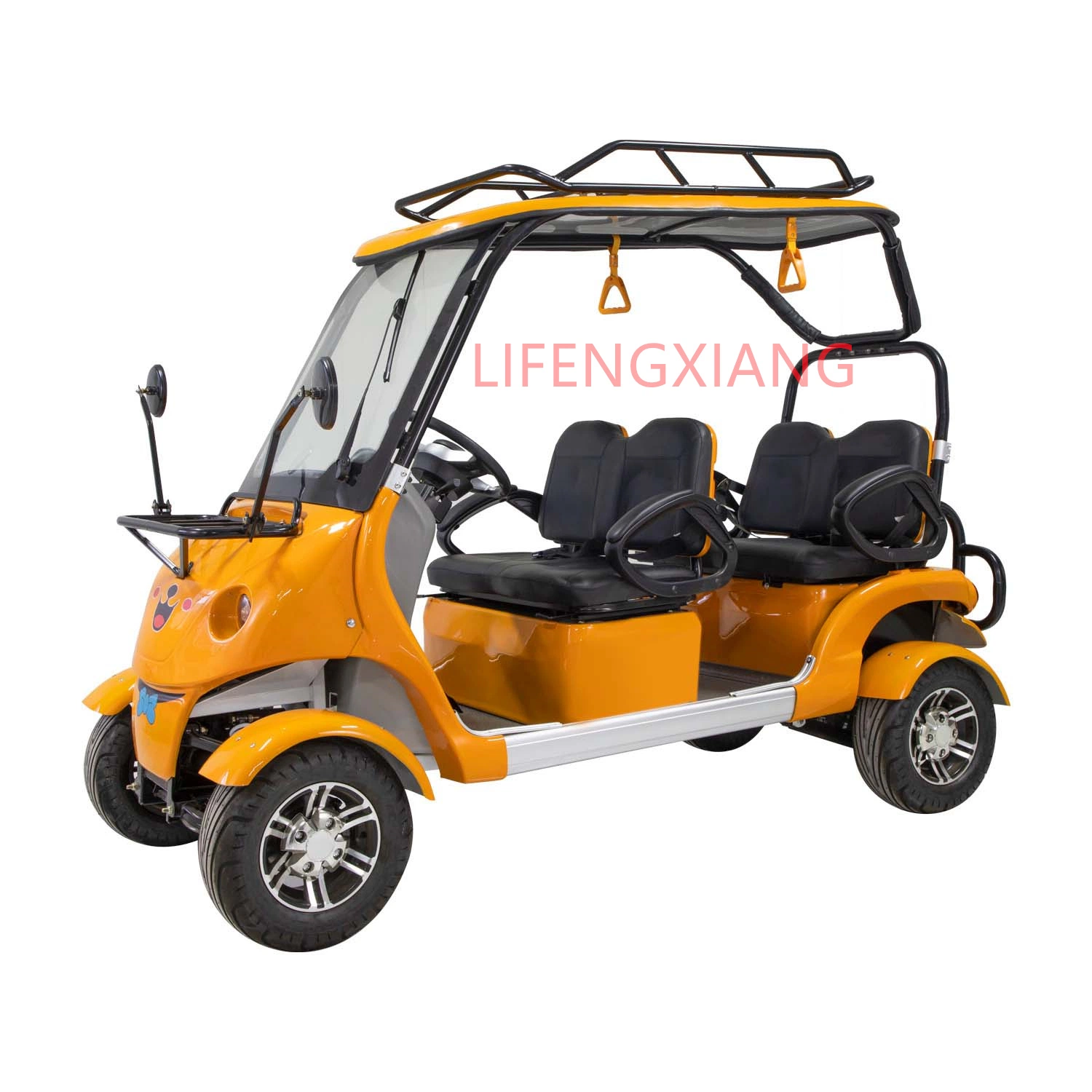 CE Approved Fashionable Adult Battery Operated 2500W Four Wheels Electric Sightseeing Car Electric Golf Car