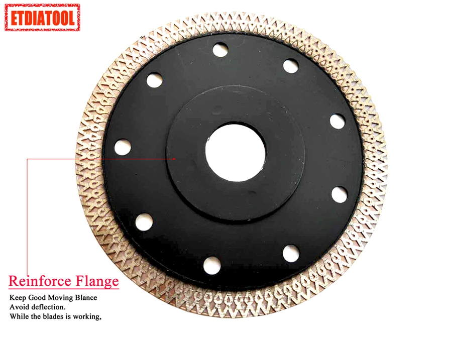 Super Thin Diamond Saw Blades for Cutting Porcelain, Ceramic, Marble, Limestone, Slate