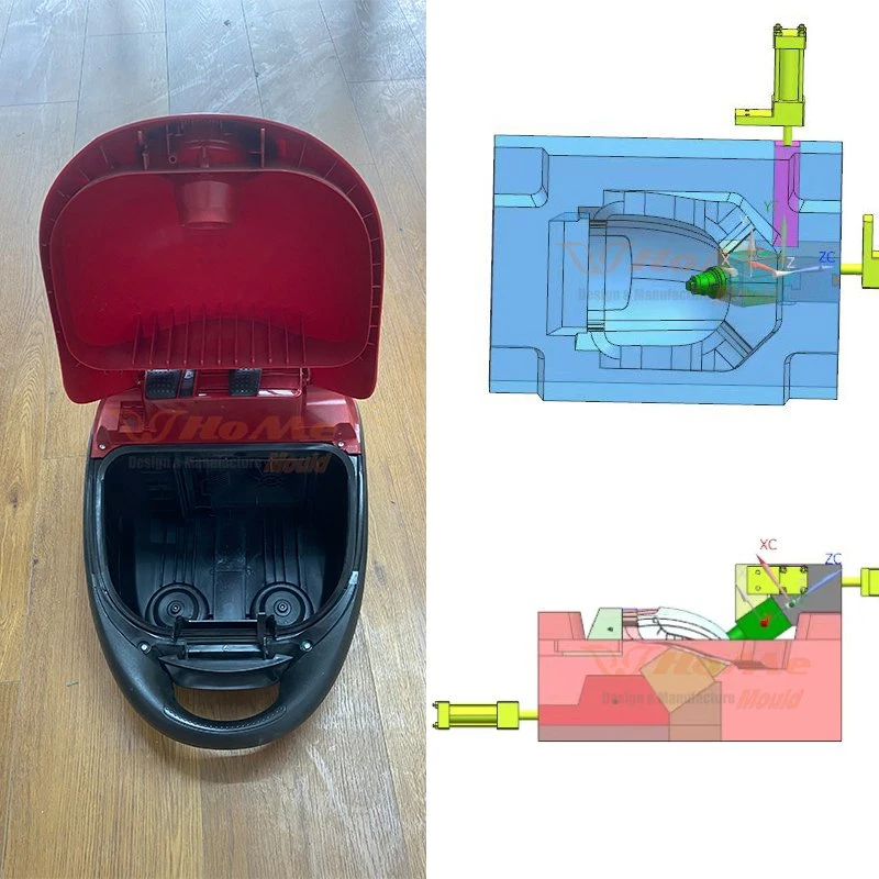 Professional in Best Qyality Plastic Injection Vacuum Cleaner Mould Maker ABS Mould for Small Household Appliance