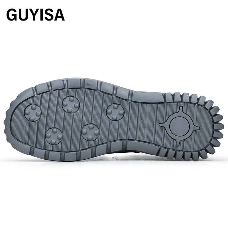 Guyisa Brand Factory Direct Selling Fashion Outdoor Work Shoes Sports Men Steel Toe Safety Shoes