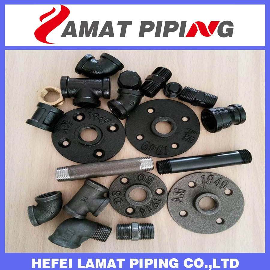 Manufacturer of Galvanized/Black Malleable Iron Plumbing Fittings
