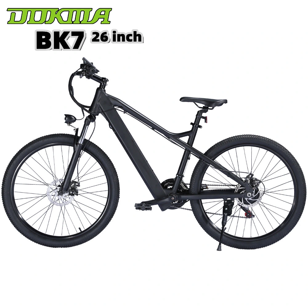 Dokma 26" Bk7 دراجة إلكترونية غير قابلة للطي دراجة هوائية هوائية المدينة الكهربائية E-Bike دراجة كهربائية من الدراجة الهوائية الكهربائية بالدراجة الهوائية بقوة 36V بقوة 350 واط وبطارية ليثيوم بقوة 7.5 أمبير في الساعة