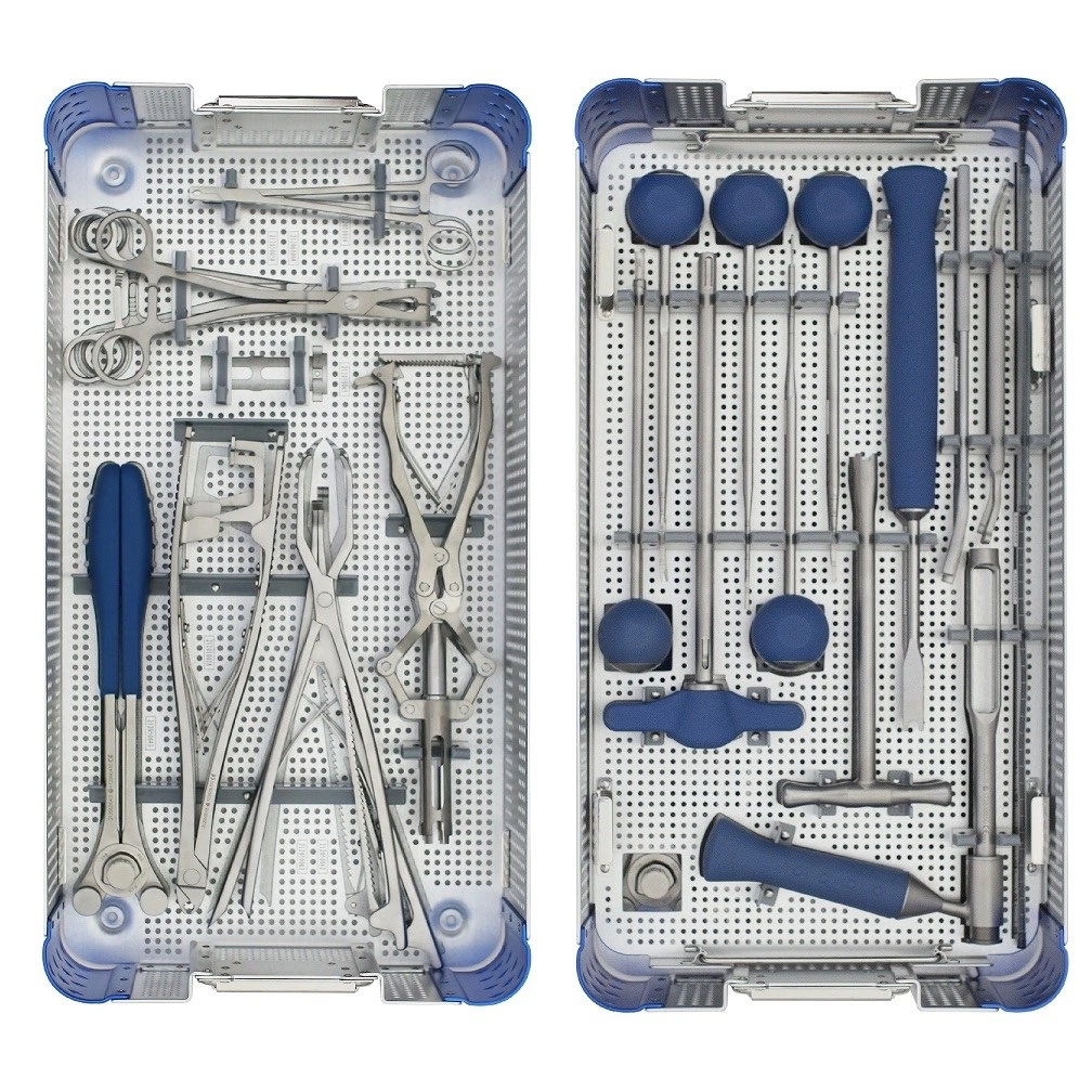 Canwell Medical Spine Titan polyaxiale Pedicle Schrauben für die Wirbelsäulenfixierung Orthopädische Chirurgie Implantate Instrumente Set