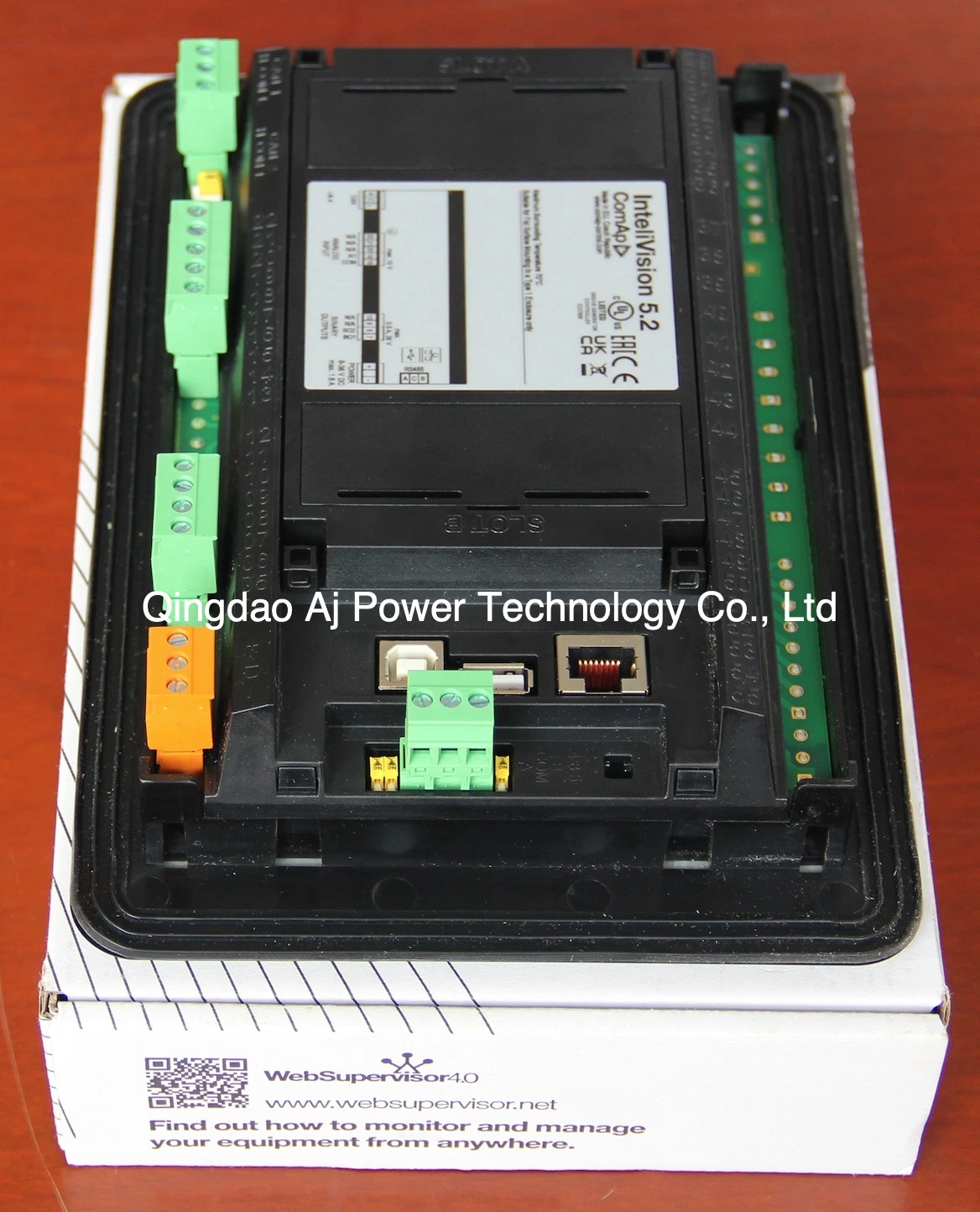 Pantalla del controlador del generador COMAP Intelivision 5,2 IV5,2