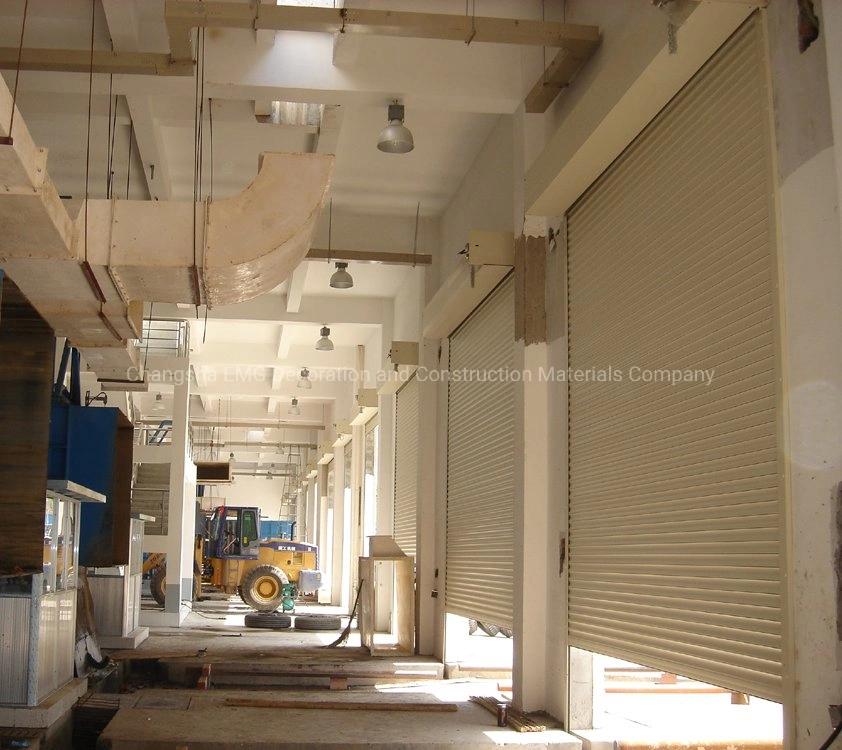 Commercial Electric Overhead Fire Resistant Metal Rolling up Shutter for Warehouse or Factory