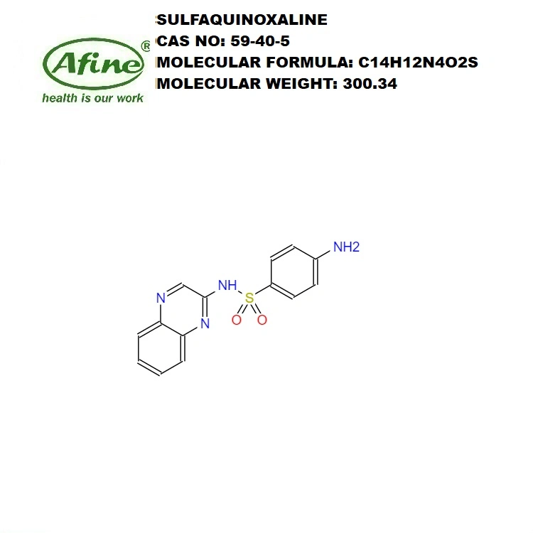 Benzenesulfonamide CAS 59-40-5, 4-amino-N-2-Quinoxalinyl-/Suquin/Sulfaline/Italquina/N1-2-Quinoxalylsulfanilamide/Sulfaquinoxaline