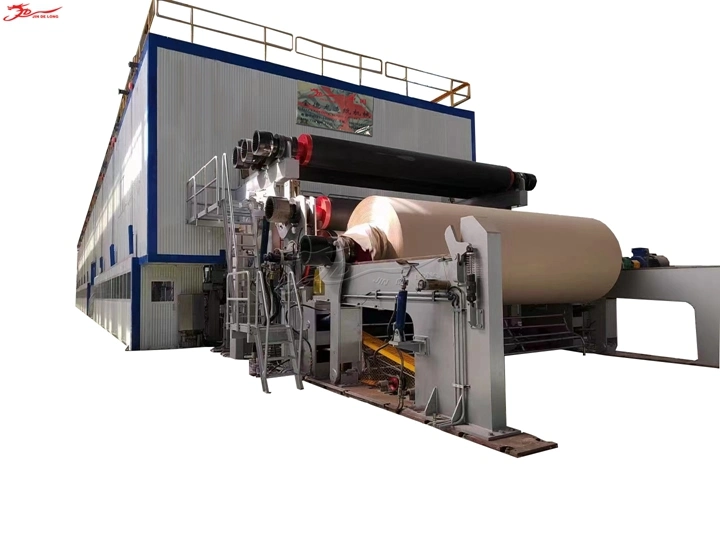 Brand New Corrugated Cardboard Making Machine Line Recycle Waste Paper Machine