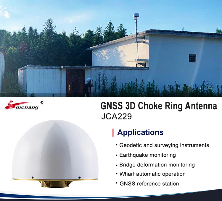 Gnss Reference Station 3D Choke Ring Antenna