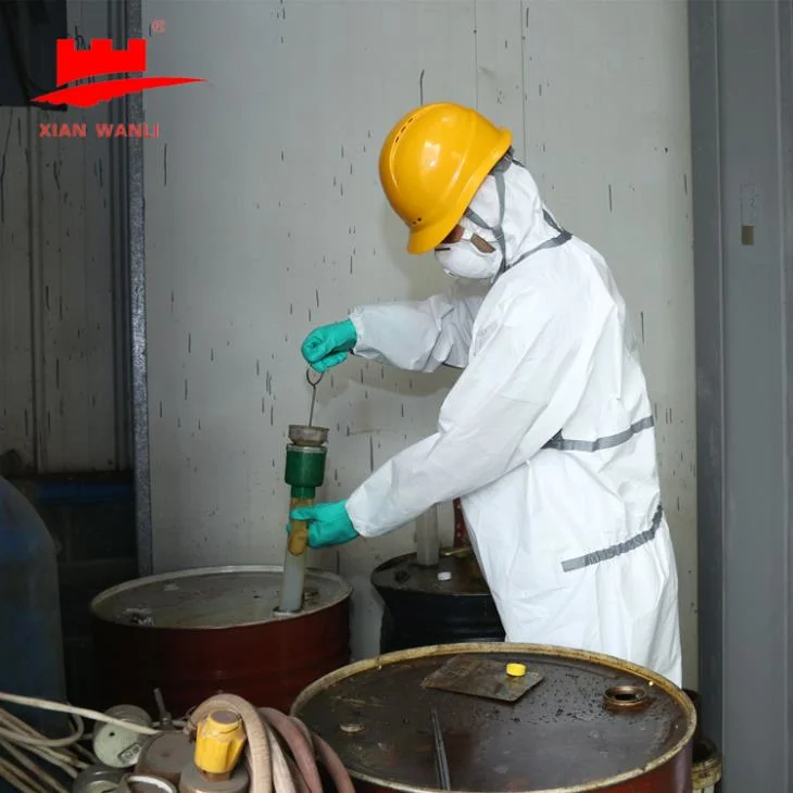 Hazmat Suit Protects Disposable Hospital Safety Full Body Chemical Protection Isolation Clothing