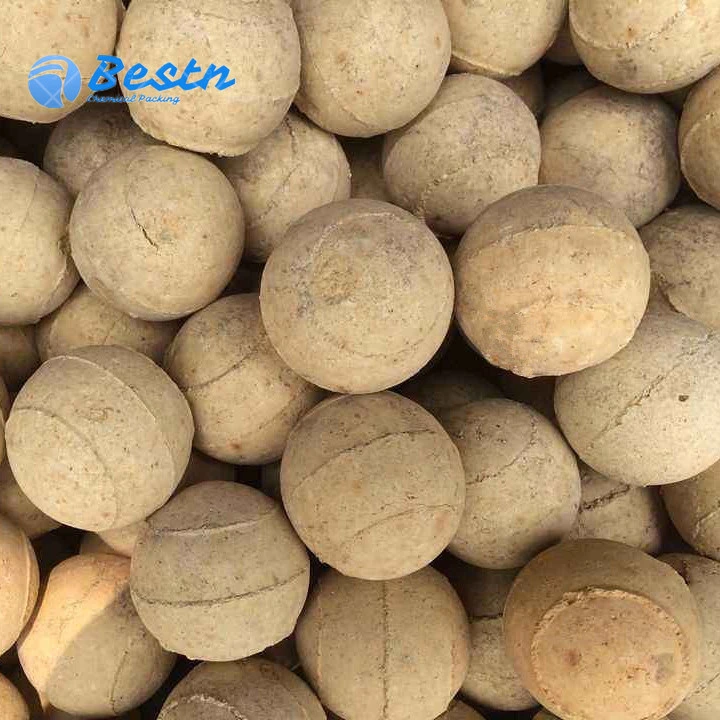 High Stregth Alumina Refractory Ball 60mm Heat Storage Ceramic Ball