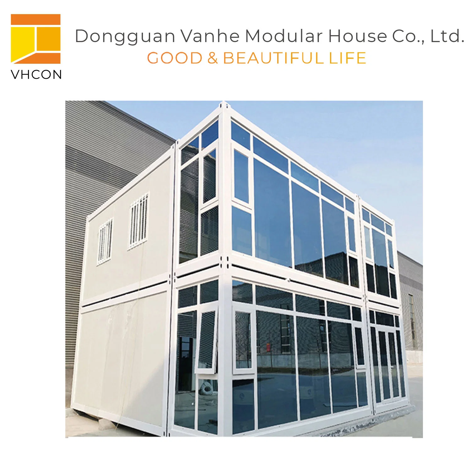 20ft 40ft vorgefertigte modulare Container Site Office/Sandwich Panel Office Container