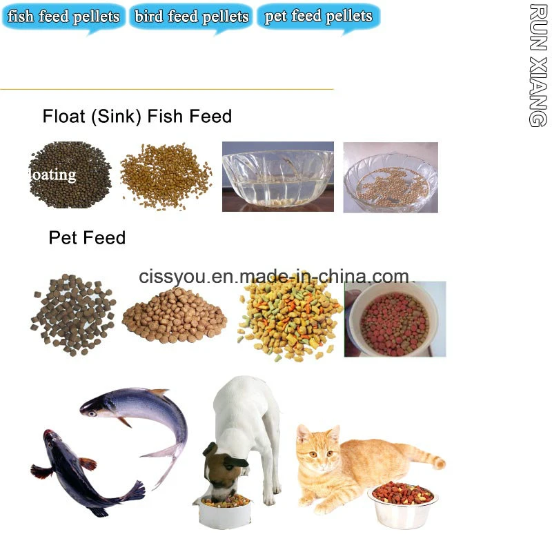 Floating Pet Fish Food Feed Pellet Extruder Machine