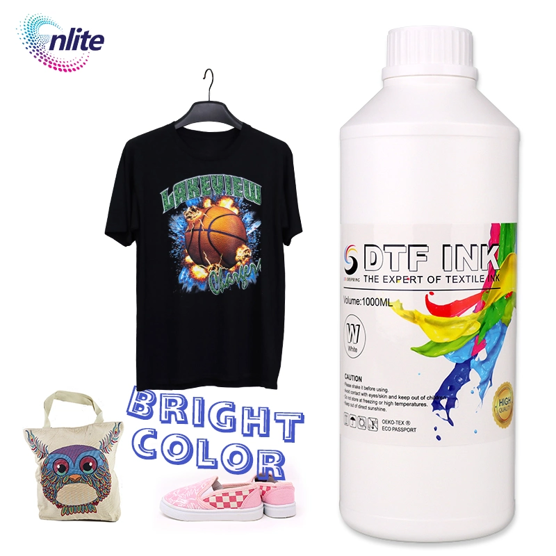 Color Dtf Textile Welry Ink Digital Printing Environment Friendly Water Based Ink for Screen Printin