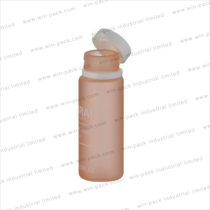 10ml Tube Glass Bottle Orange Essential Oil Bottle Packaging with Pull Cap