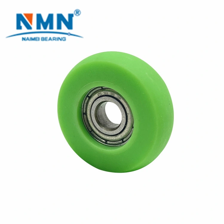 China Customized Color Rubber Windows Roller Pulley Wheel 623 Bearing for Sliding Door 623zz Bearing P