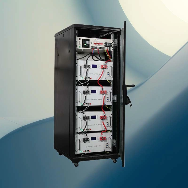 51,2V 200Ah Deep Cycle LiFePO4 Lithium-Ionen-Eisen-Phosphat-Batterie Rack-montierter Akku für Telekommunikation für USV