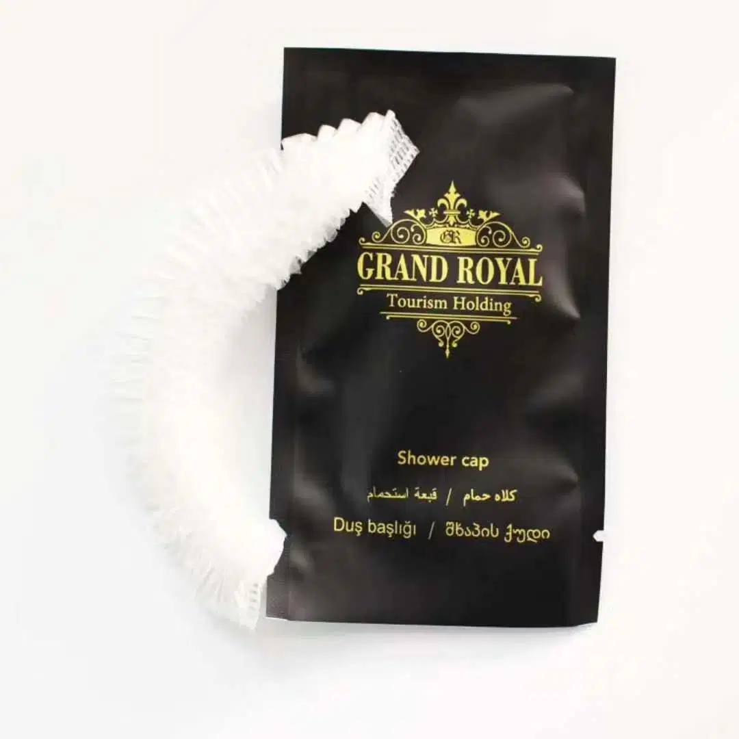 Exemple gratuit de produits de toilette de l'hôtel ensemble de luxe jetable chambre Savon shampooing Accessoires d'hôtel fournitures