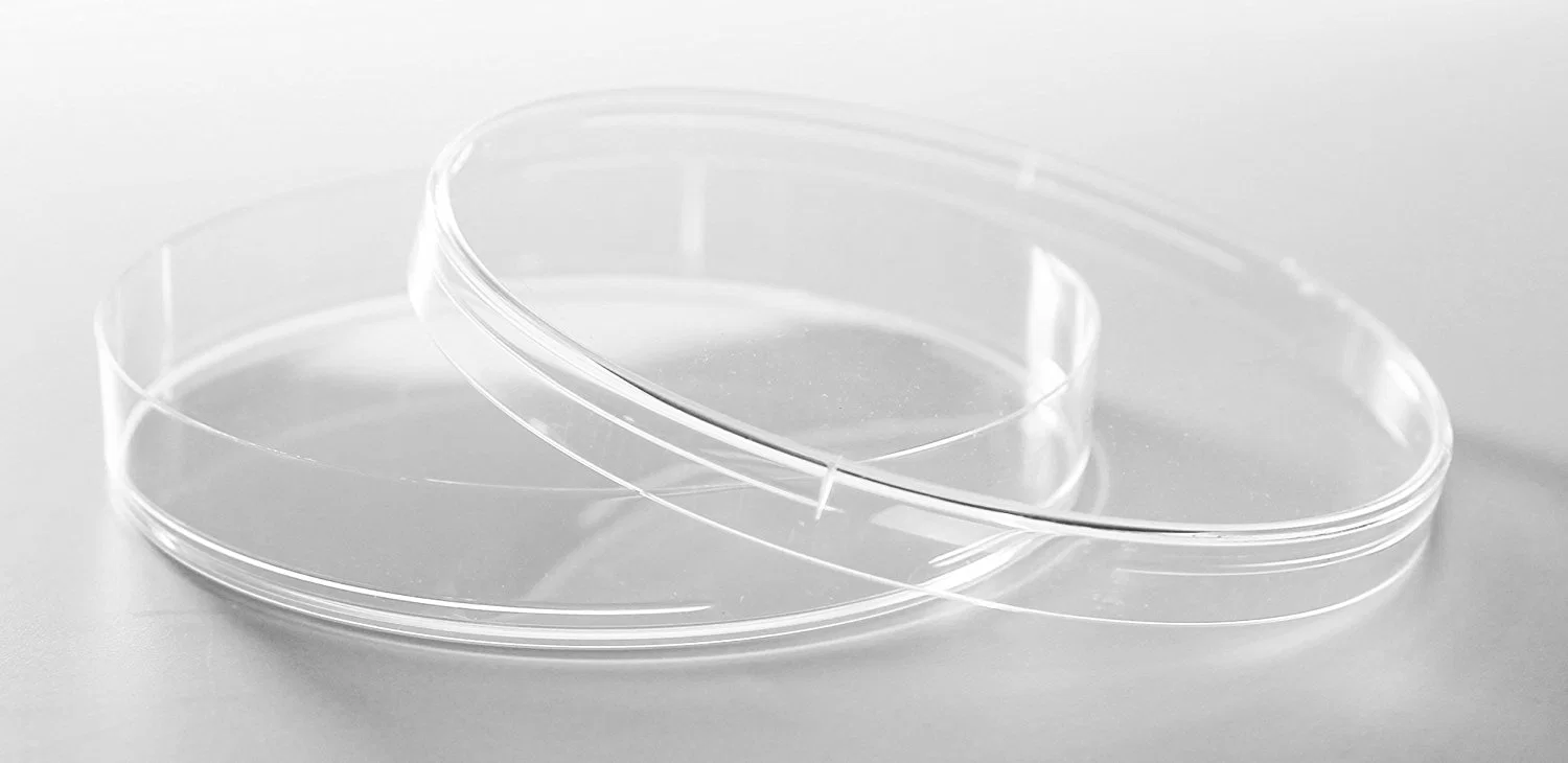 Disposable Plastic Lab Triple Double 90mm Petri Dishes