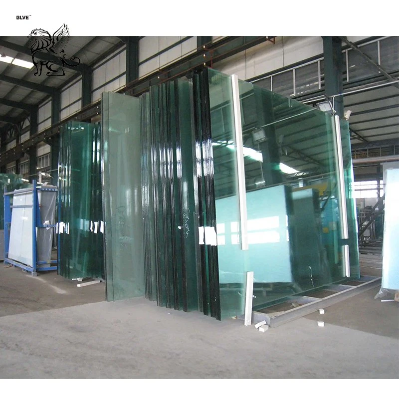 Factory Custom Thickness Explosion Proof Safety Clear Toughened Building Glass Tempered Glass