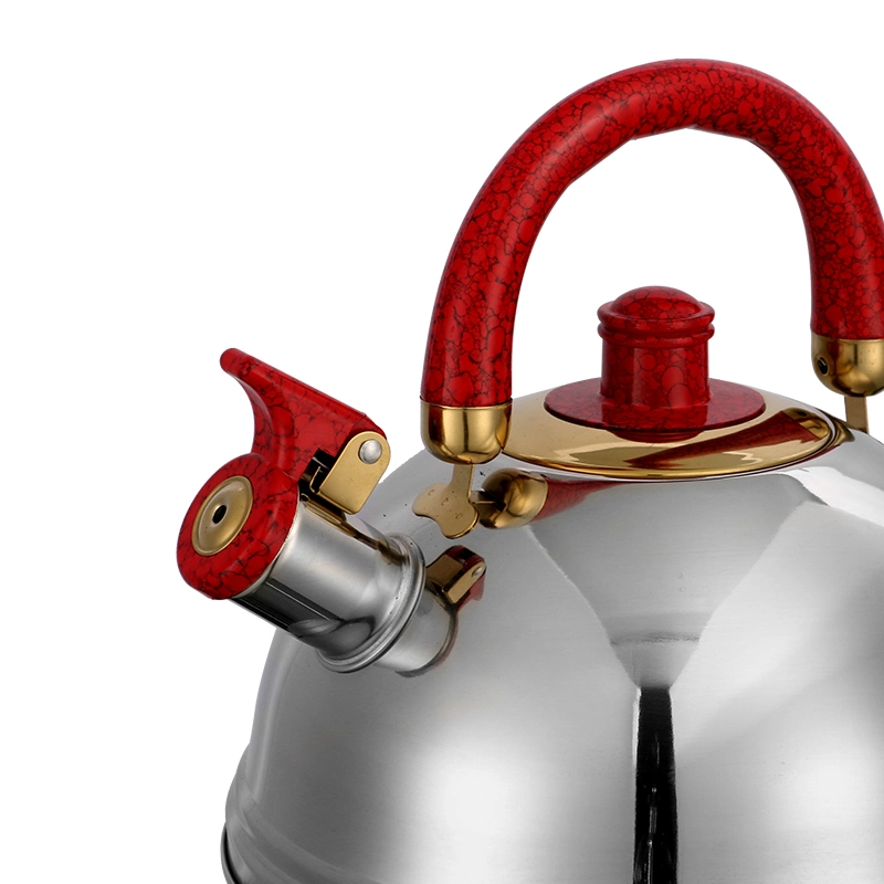 Factory Custom 2.5L Liter Whistling Kettle Coffee Tea Coffee Stainless Steel Kettle