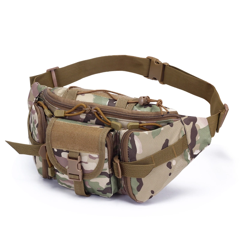 Outdoor Molle Camping Hiking Pouch Climbing Bag Military Style Tactical Waist Pack