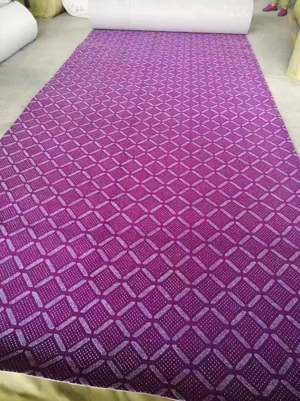 Double-Jacquard Carpet with Latex Backing for House, Fair, Hotel