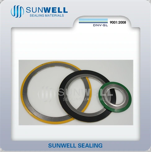 Special Materials Spiral Wound Gaskets Sealing Gasket (SUNWELL)