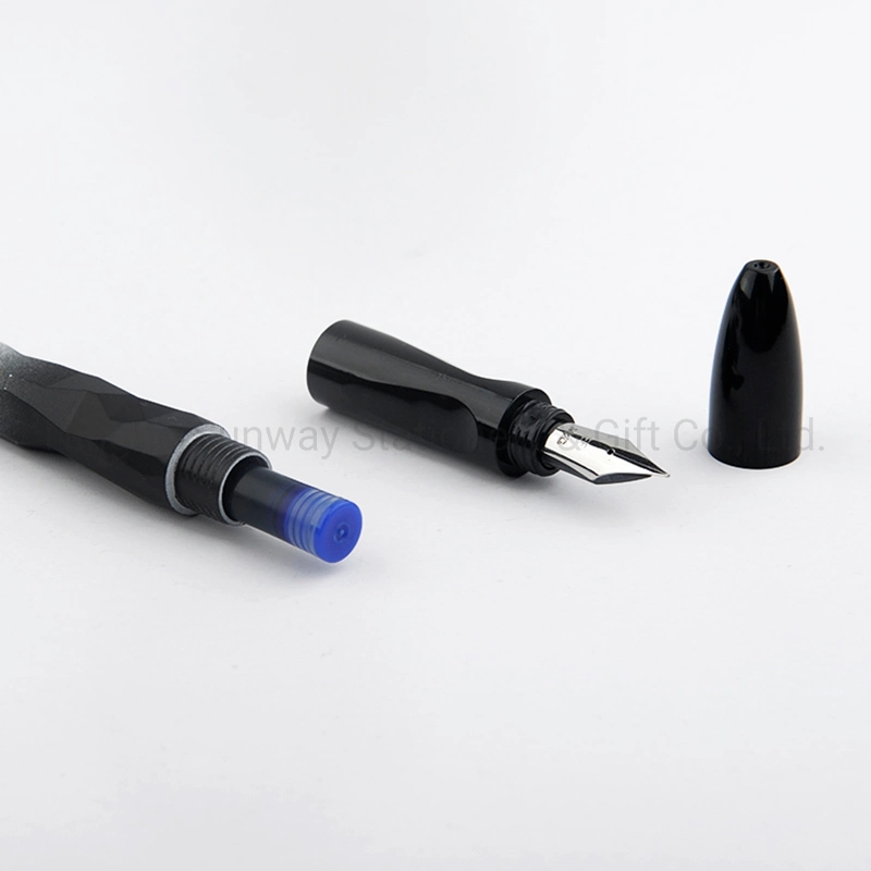 Promotion de la Papeterie Fournitures de bureau bleu Sac d'encre de stylo rechargeable