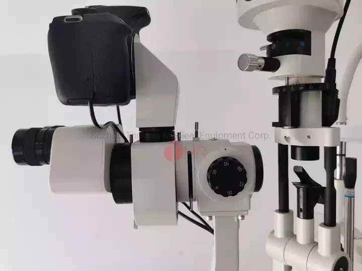 Proveedor de Equipos de oftalmología del Hospital de microscopio digital equipo oftalmológico con lámpara de hendidura con cámara HD