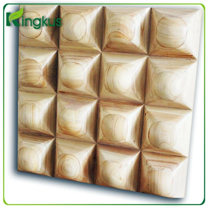 Groove Wooden Acoustic Diffuser Sound Absorbing Panel Made in China