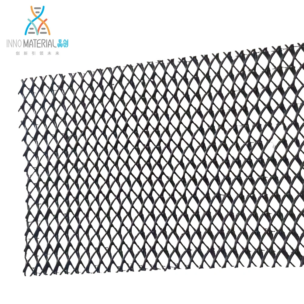 Enhance The Strength of Subgrade Polypropylene PP/PE Material Width 1-4m High Tensile Plastic Geogrid for Port