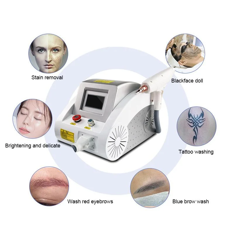 755nm 1064nm 1320nm Tattoo Entfernung ND YAG Laser Beauty Ausrüstung