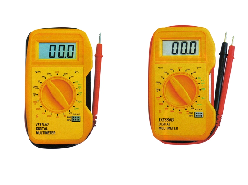 مقياس متعدد رقمي Dt850 وDt850b Battery Test Electronic Meter
