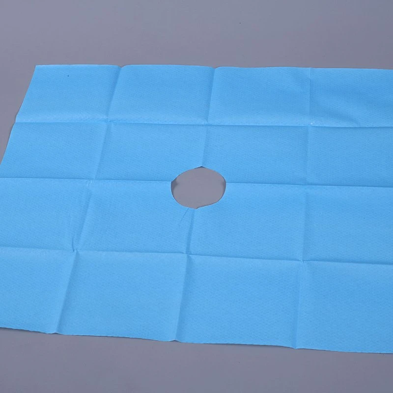 Factory Direct Sell PE Film Laminated Viscose Nonwoven Fabric for Surgical Drape