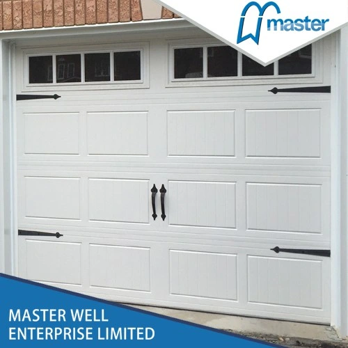 High quality/High cost performance  Cheap Price New Design Galvanized Steel Remote Control Automatic Sectional Garage Door for Villa