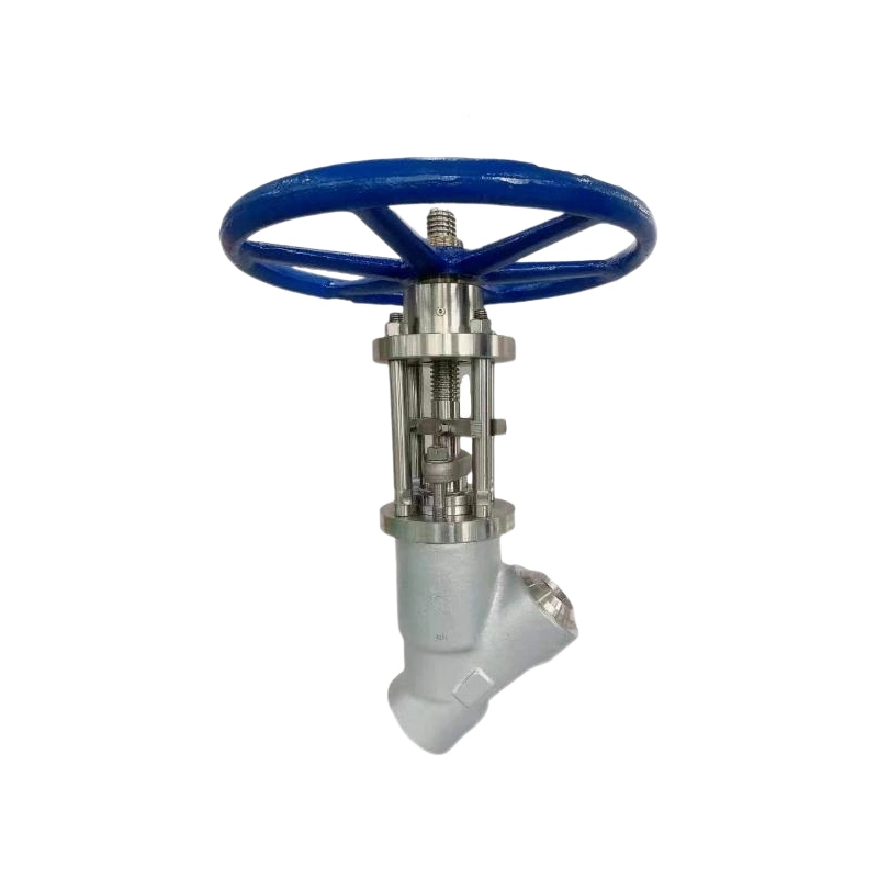 Y-Type Forged Steel Globe Valve Cast Steel