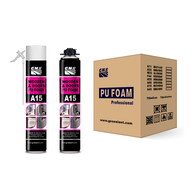 One Component PU Foam Used for Sealing and Insulation, Filling of Joints and Cavities