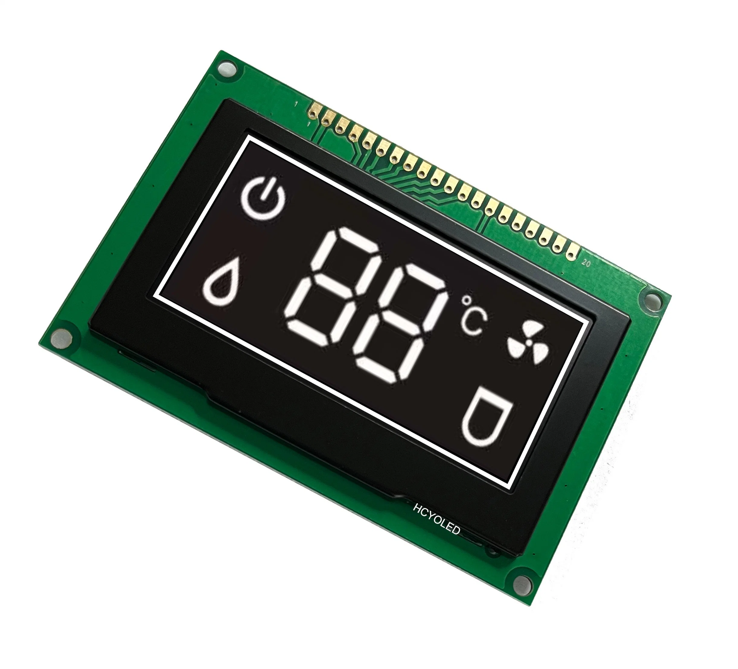 Our OLED Module, Featuring a 2.7" Screen, 128X64 Resolution, and Bold Yellow OLED Display, Is a Top Choice for Customers Seeking a Hot-Selling Item