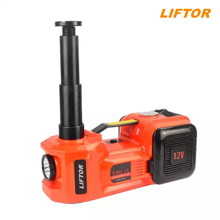 Liftor 2ton 3ton 5ton 10ton 12V Mechanical Screw Hydraulic Bottle Jack Electric Poratable Car Floor Air Jack Stand Hand Tool Supplier for Tire Replacement