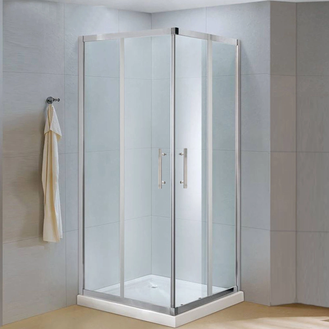 Qian Yan Rahmenlose Dusche Tür Installation China Alkoven Luxuriöse Dusche Gehäuse Lieferanten Folding Style Badezimmer Ss Material Luxus Dusche