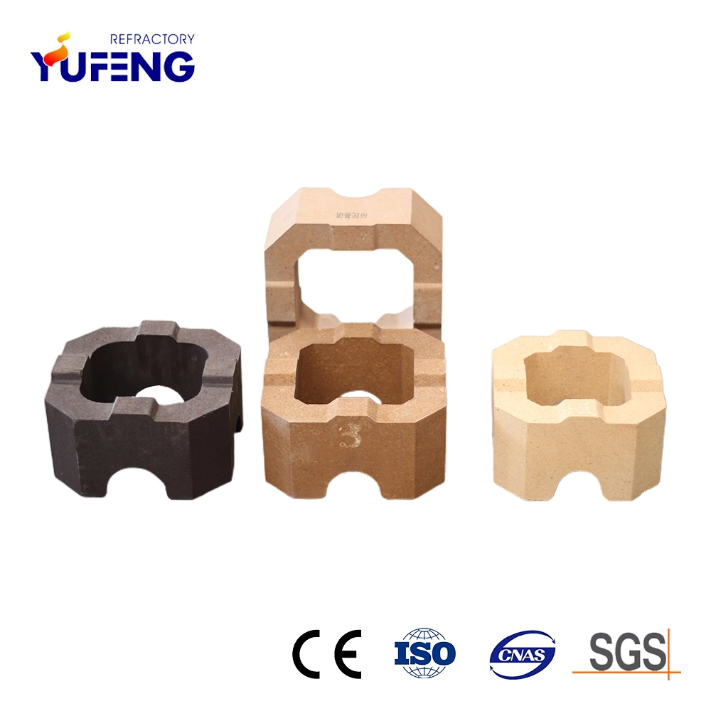 High Strength Refractory Firebricks Chamotte Alumina Bauxite Fire Clay Brick with Various Shapes