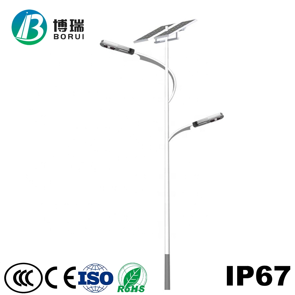 Double Arms 5-12m 80W 100W 120W 150W LED Solar Street Light