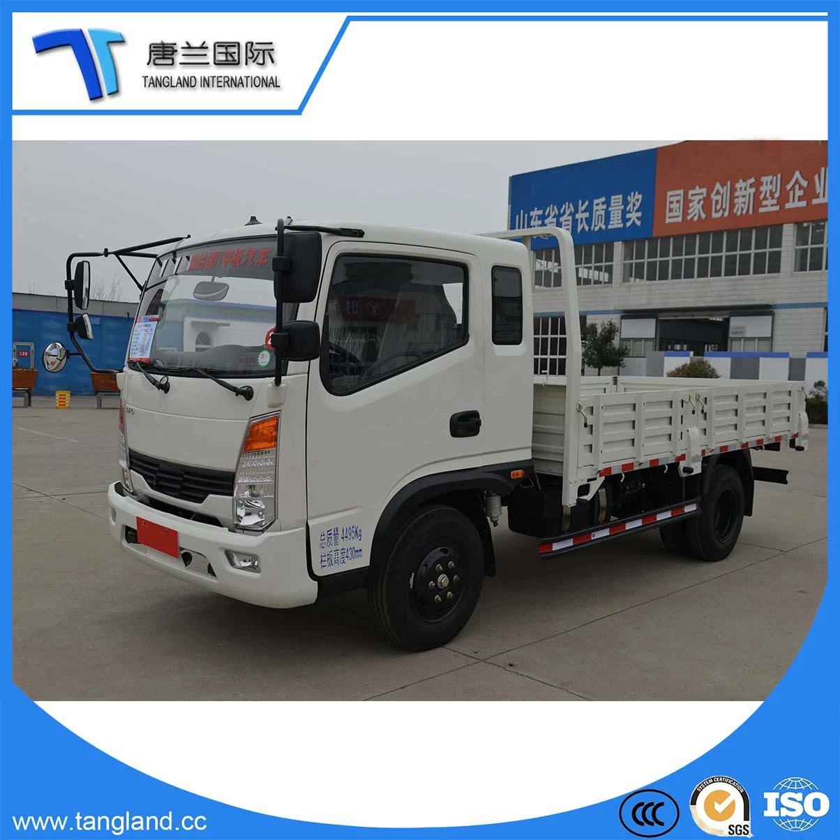 Loading Cargo Truck/Flatebd Truck Load4-8 Tons Wheel Truck