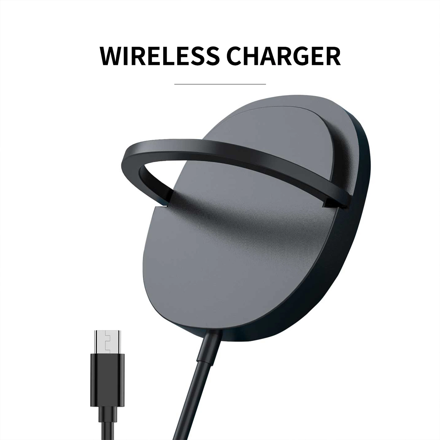 Aspor A509 Wireless Fast Charger Quick Charger with Holder Function