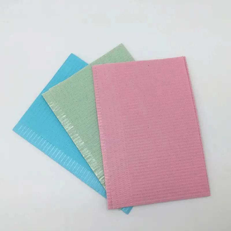 Medizinische Verbrauchsmaterialien Ohne Krawatten Papierpads Dental Paper Lätzchen