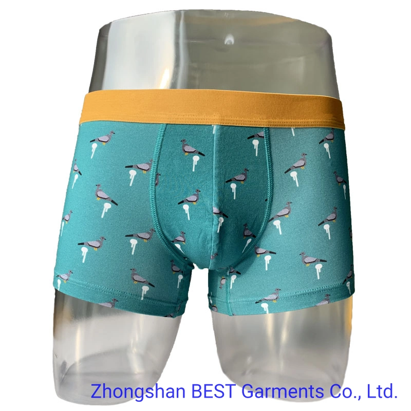 Design de algodão boxeador de moda homens Cuecas Boxer Curto