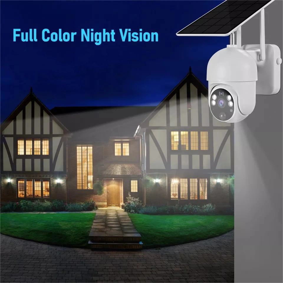 Ubox 1080P PIR Sensor Dual Light Mode Security Outdoor 4G Solar Camera